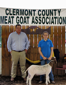 Reserve Champion Wether 2009 CCMGA Fall Open Josie Steinke 