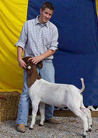 Grand Champ Wether 2011 Clermont Co. Meat Goat Assoc.