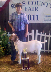 Champ Performance Meat Goat 2011 Ross Co.